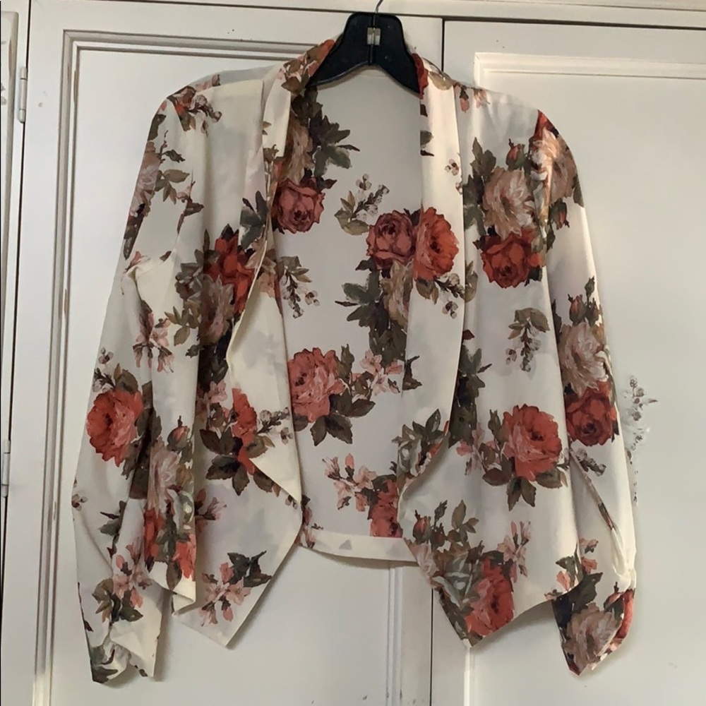 Floral Blazer